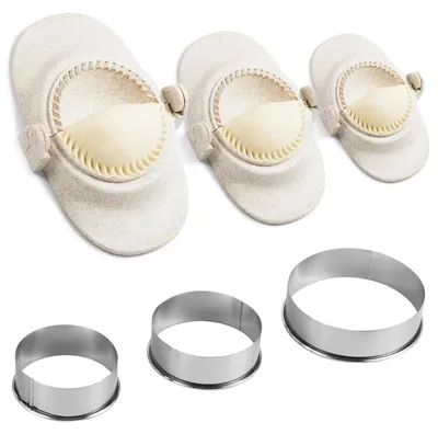 Productafbeelding van Set van 6 Ravioli Mallen voor Dumplings en Pasta
