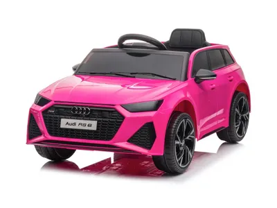Produktbild von Kinder Elektroauto Audi RS6 12V, LED, Audio, Eva, pink