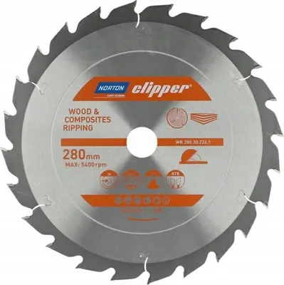 Immagine prodotto di SEGA A DISCO NORTON 240mm x 30mm x 48z LEGNO E COMPOSITO ATB (3,0 / 2,0)