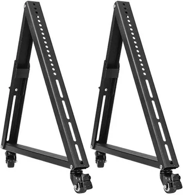 Produktbild von Mobiles TV-Stativ für 32-55 Zoll Flachbildschirme, verstellbar, mit Rollen