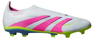 Produktbild von adidas Predator League Laceless FG/MG Cloud White Lucid Pink Lucid Lemon - EU 47 1/3