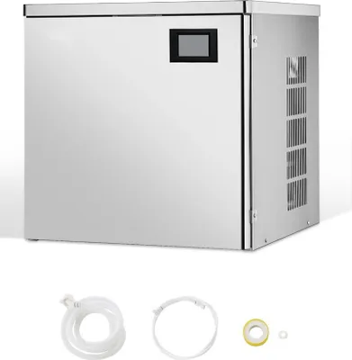 Produktbild von Professioneller Eismaschinenkopf Eiswürfelmaschine Eisbereiter 204 kg/Tag - Nur Kopf