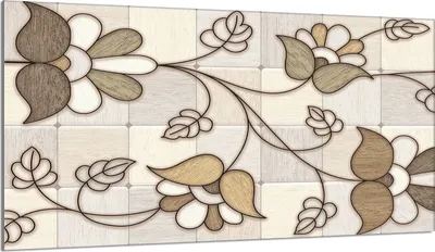 Produktbild von Glasschutzplatte für den Herd 90x52 Mosaik