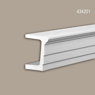 Produktbild von Profhome 434201 Architrav Fassadenprofil Stuckleiste Außenstuck 2 m