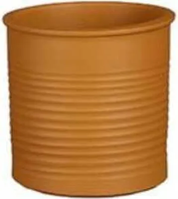 Produktbild von Hellbrauner Industrieblumentopf 10,5x12cm Keramik