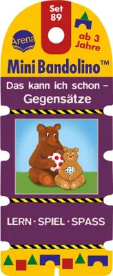 Zdjęcie produktu dla Mini Bandolino Set 89. Das kann ich schon - Gegensätze