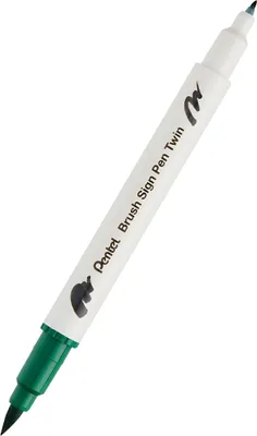 Obrázek produktu pro Kaligraf Pentel. BrushSignPenTwin gn