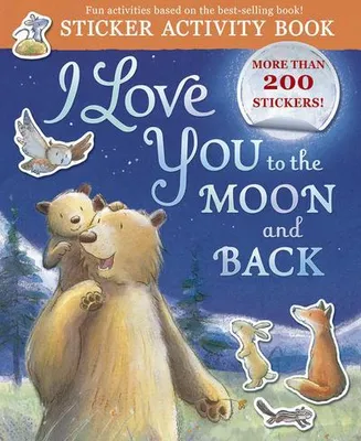 Produktbild von I Love You to the Moon and Back Sticker Activity