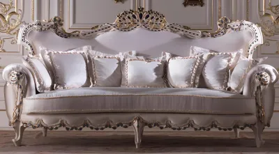 Produktbild von Chesterfield Klassischer Dreisitzer Sofa Wohnlandschaft Textilsofa 3 Sitz Barock
