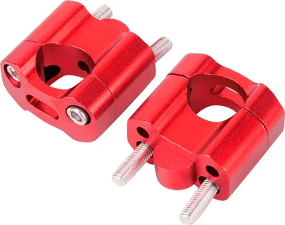 Produktbild von Hliníkový držiak na motorku / Nastaviteľné objímky na riadidlá - CNC obrábané, 22mm/28mm - vhodné na univerzálne použitie na motorke