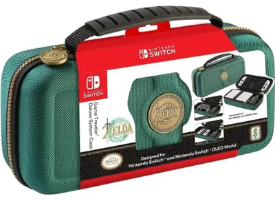 Zdjęcie produktu dla NACON NNS61G, Nintendo Switch, Obudowa do kontrolera gier, Zielony, 1 szt., 284 mm, 164 mm