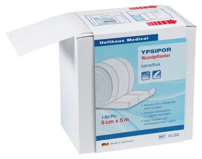 Obrázok produktu pre Wundpflaster Ypsipor Fleece 6 cmx5 m 1 St