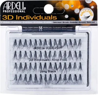 Immagine prodotto di Ardell ciglia 3D individuali, lunghe, nere