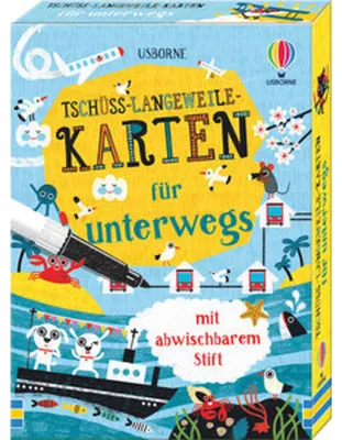 Produktbild von Tschüss-Langeweile-Karten für unterwegs