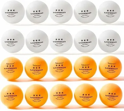 Produktbild von Tischtennisbälle, 20 Stück – Qualität Poly 40+