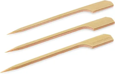 Produktbild von Picker Set, 15 cm, Set á 100 Stück, Bambus
