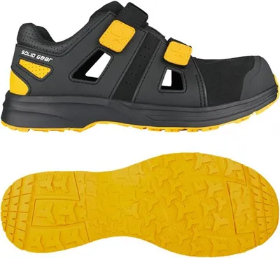 Produktbild von Solid Gear Dune Sicherheitsschuhe, EN 20345 S1P, SRC, ESD Black-37