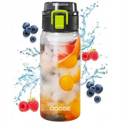 Produktbild von Tritan Trinkflasche 550 ml BPA-frei – auslaufsicher mit Griff & Skala – Wasserflasche für Schule, Sport, Arbeit, Getränke