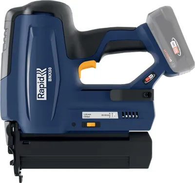 Image de Cloueur de finition BNX50 sans fil - 18 V - pour agrafes 8/20-50 mm - Boite - Sans batterie - RAPID-ISABERG - 5001501