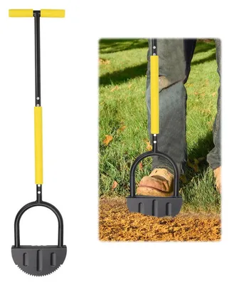 Immagine prodotto di Solidchoice - Attrezzo per bordatura del prato con denti seghettati, ideale per giardino e vialetti - 22x108 cm