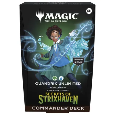 Produktbild von Magic: The Gathering - Secrets of Strixhaven Commander Deck Quandrix Unlimited - EN