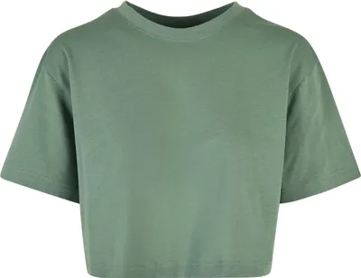 Produktbild von Urban Classics bauchfreies Damen-Top Osnee grün 4XL