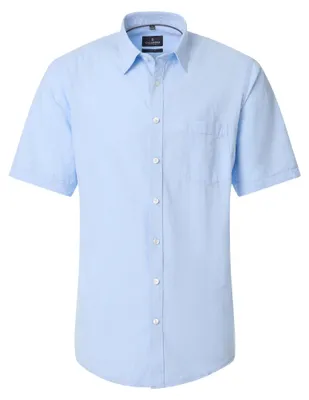 Produktbild von CASAMODA - Freizeithemd Kurzarm (126131181), Größe:XXL, Farbe:Blau (100)