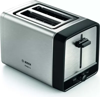 A sleek, modern toaster.