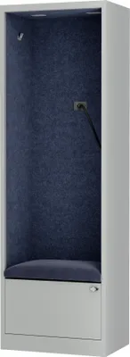 Immagine prodotto di JAN NOWAK Cabina acustica Cabina telefonica Cabina riunioni SALLY MentalBox Navy Blue 60 cm