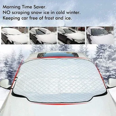 Produktbild von Famanu Autoscheibenabdeckung Winter - 145 x 115 cm