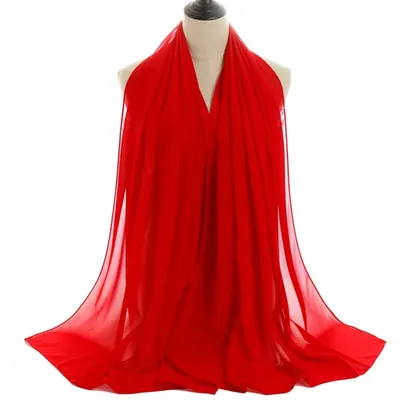 Produktbild von Schal OL-33822 - Eleganter roter Schal für jeden Anlass KP33822