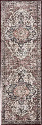 Obrázek produktu pro Interiyou Omyvatelný koberec Gent Multicolour/Red 80x240 cm