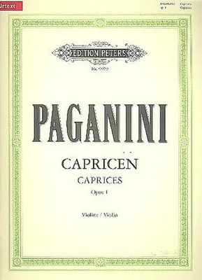 Obrázok produktu pre 24 Capricen für Violine solo op. 1