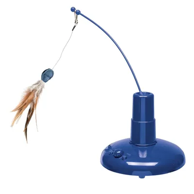 Produktbild von Ferplast Elektronisches Katzenspielzeug Raptor Blau