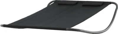 Productafbeelding van FURNLUX Buitenligbed Gordo, zwart, 180 cm / Hoofdkleur: zwart / Afmetingen: 180 x 200 x 48 cm