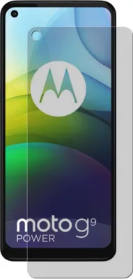 A screen protector is shown placed over a smartphone screen.