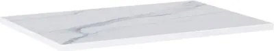 Obrázek produktu pro Deska pod umyvadlo Jungborn calacatta bílá 606 x 460 x 20 mm Bez výřezu