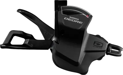 Immagine prodotto di SHIMANO SL-M 6000 Deore leva del cambio a 10 velocità, destra, 2050 mm, Rapidfire, nera