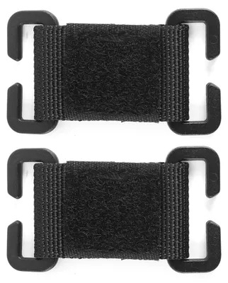 2er-Pack Patchhalter aus Polyester, selbstklebend, 5,6x3,3 cm