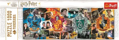 Image de Casse-tête Harry Potter - Quatre chemins de fer de Poudlard 1000 pièces Panoramique