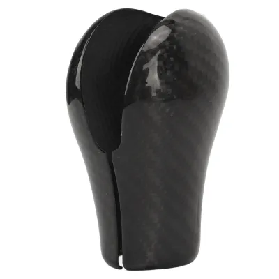 Obrázok produktu pre Carbon Fiber Shifter Cover,Gear Shift Knob Trim,Gear Shift Knob Trim Cover,Gear Shift Knob Cover,Gear Shifter Handle Sticker,Gear Shift Knob Cap