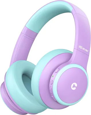 Produktbild von Noise Cancelling Bluetooth 5.4 Kopfhörer Kinder,60 Spielzeit, Sichere Lautstärke 80 dBA, Typ-C-Schnellladung,Kopfhörer mit Mikrofon-AUX-Kabel für iPad