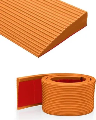 Productafbeelding van Drempelhulp Rubber - Oprijhelling - Anti Slip Oprijplaat - Garage