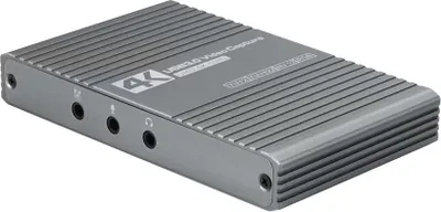 Produktbild von INF Graue HDTV-Aufnahmekarte: 4K60HZ Video-Livestream für PS4, 2-teilig