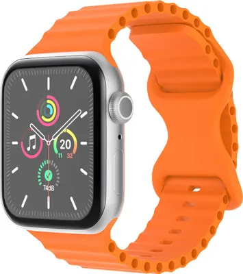 Image de Bracelet en silicone imoshion Athletic pour Apple Watch | 38/40/41/42 mm - Orange
