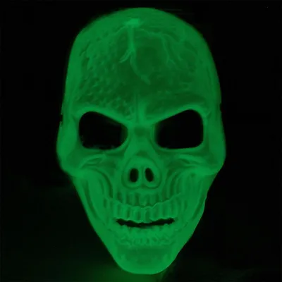 Immagine prodotto di Maschera con teschio fosforescente