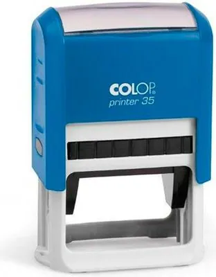 Image de Colop Drucker 35 30x50mm blau/blau