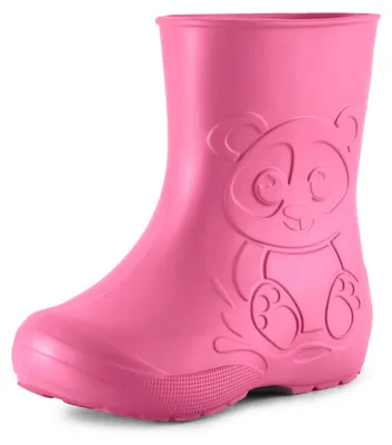Produktbild von Ladeheid Eva Kinder Jungen Mädchen Gummistiefel Regenschuhe LA-CA-10 (Rosa, 28/29 EU)