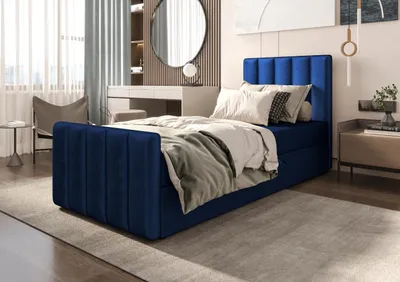 Produktbild von B&B Home Boxspringbett AdelleV 100x200 cm – mit Bettkasten