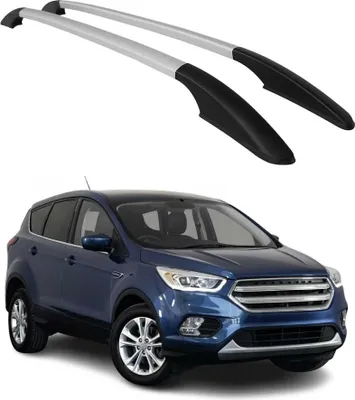 Image de Barres de toit longitudinales pour Ford Kuga 2012-2019 Aluminium Gris